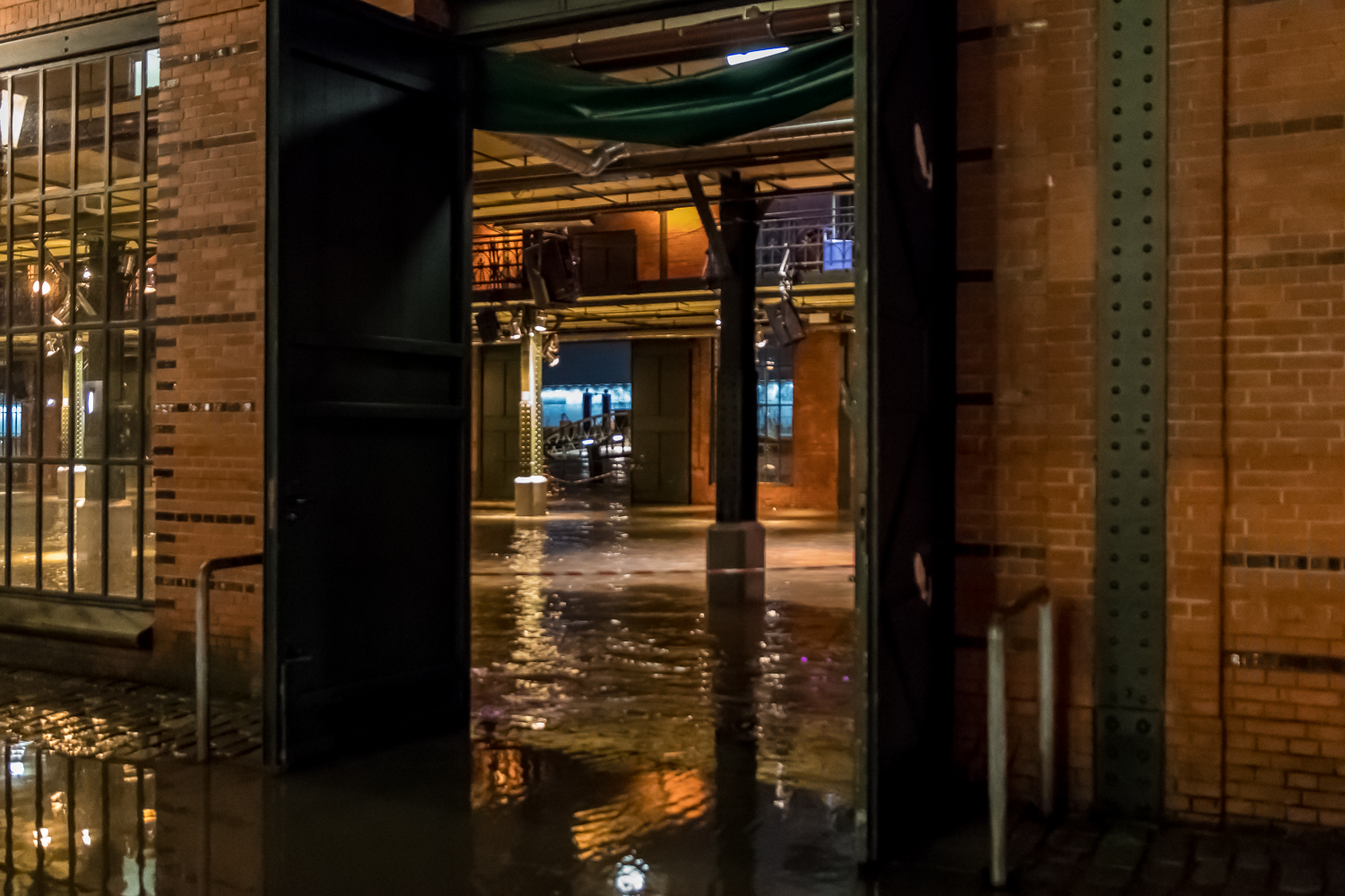 Sturmtief am Fischmarkt