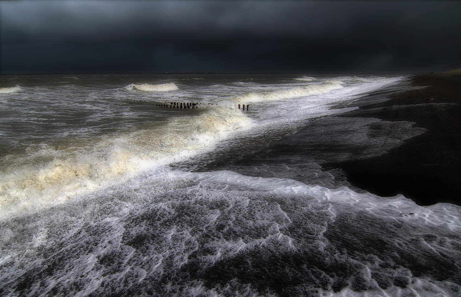 Sturmtief an der Nordsee