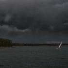 Sturmtief Eugen bringt bedrohliche Wolkenformationen mit Regen und Sturmböen