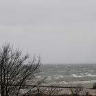 Sturmtief Niklas über der Ostsee.