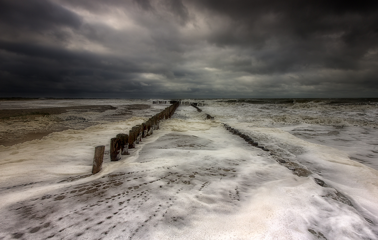 Sturmtief über der Nordsee