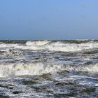 Sturmtief Zoltan tobt vor Warnemünde