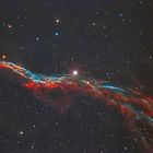 Sturmvogel im Cirrusnebel (NGC 6960 / Sternbild Schwan)