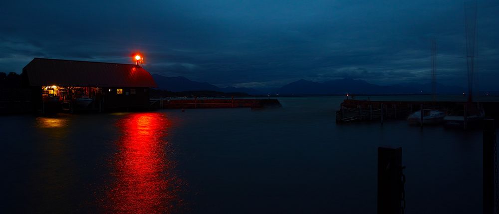 Sturmwarnung am Chiemsee