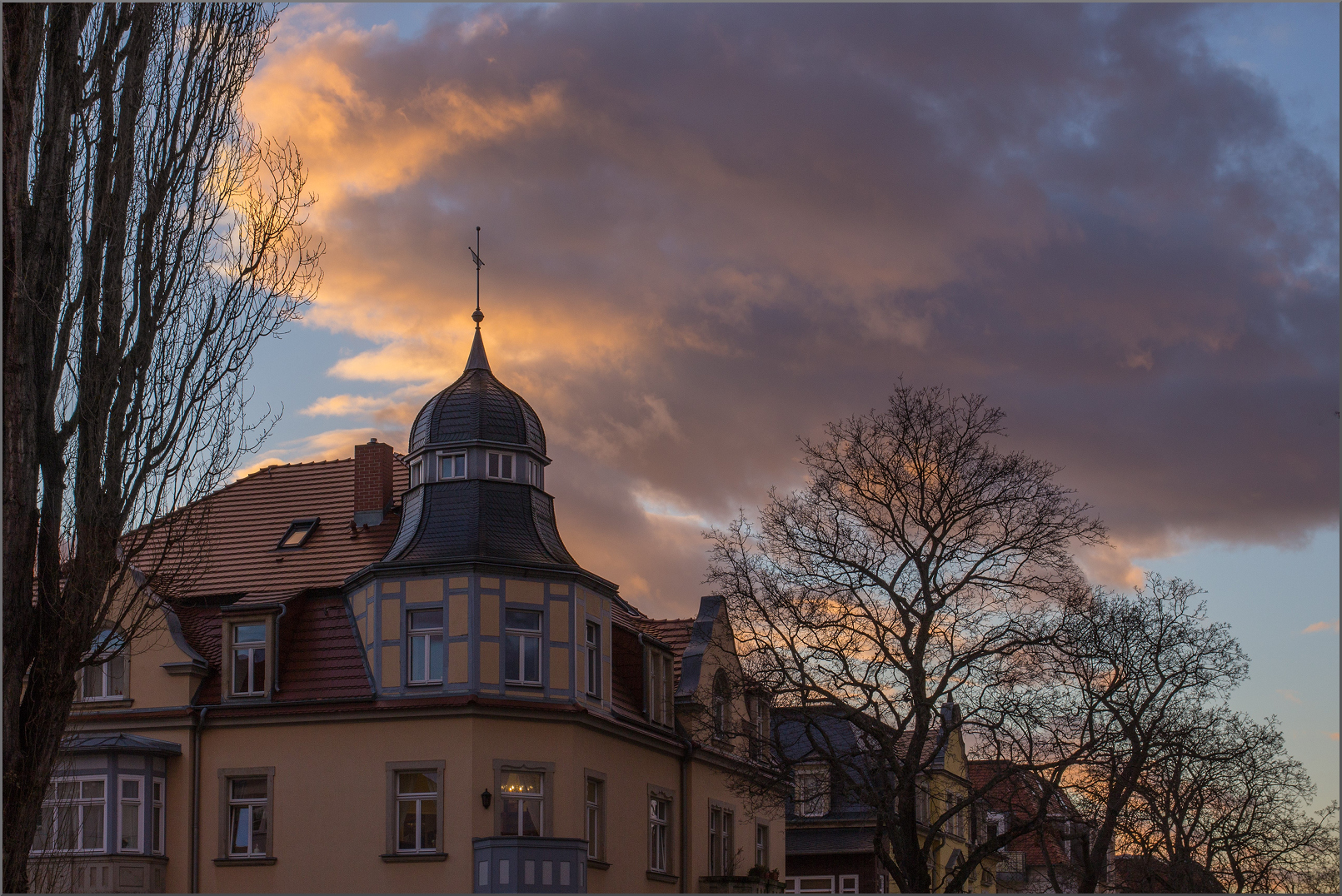 Sturmwolke über Tolkewitz