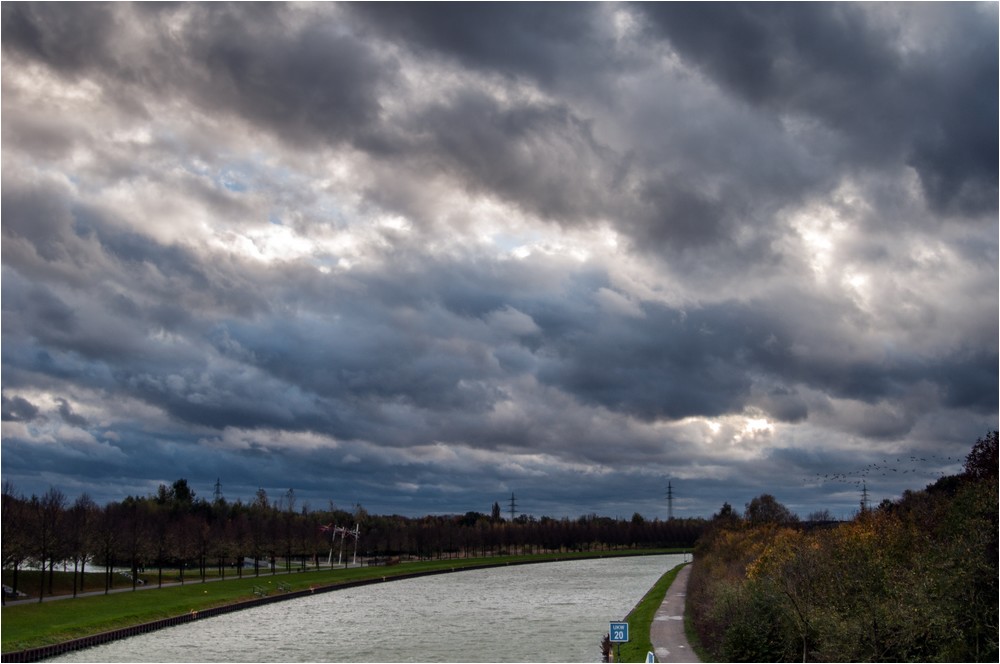 Sturmwolken ...