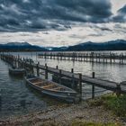 Sturmwolken am Chiemsee