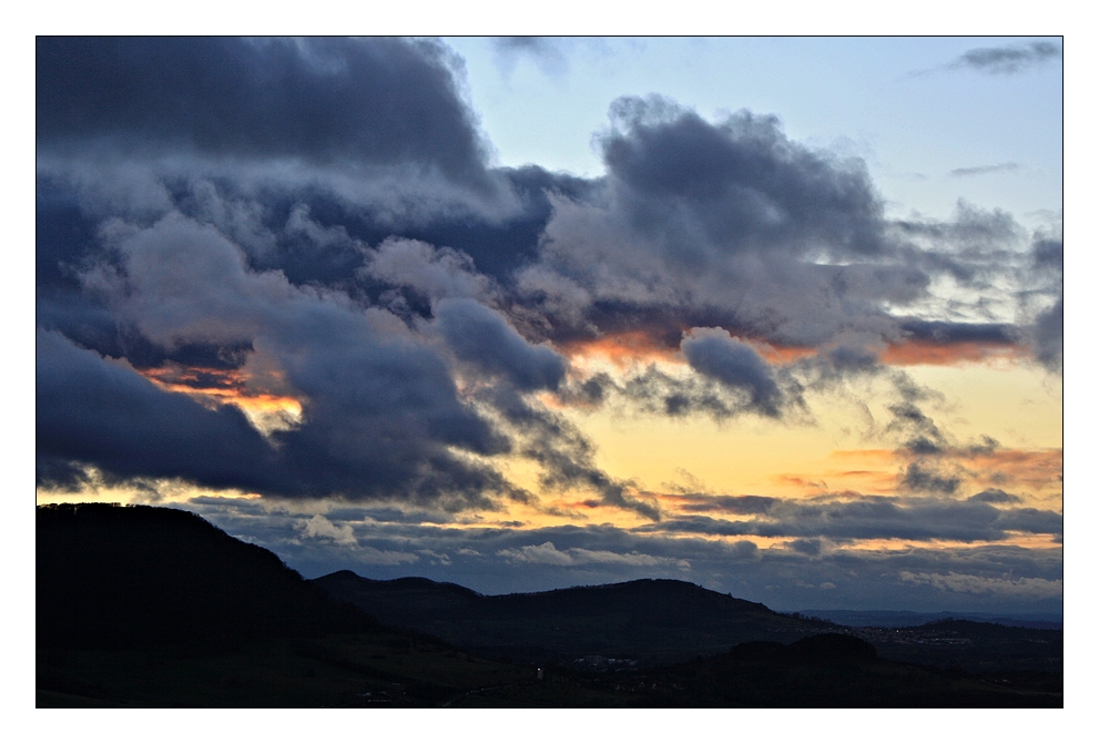 Sturmwolken...