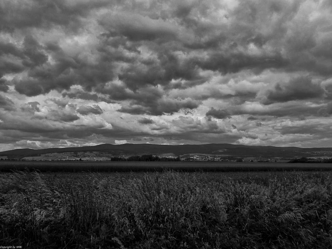 Sturmwolken über dem Geschriebenstein