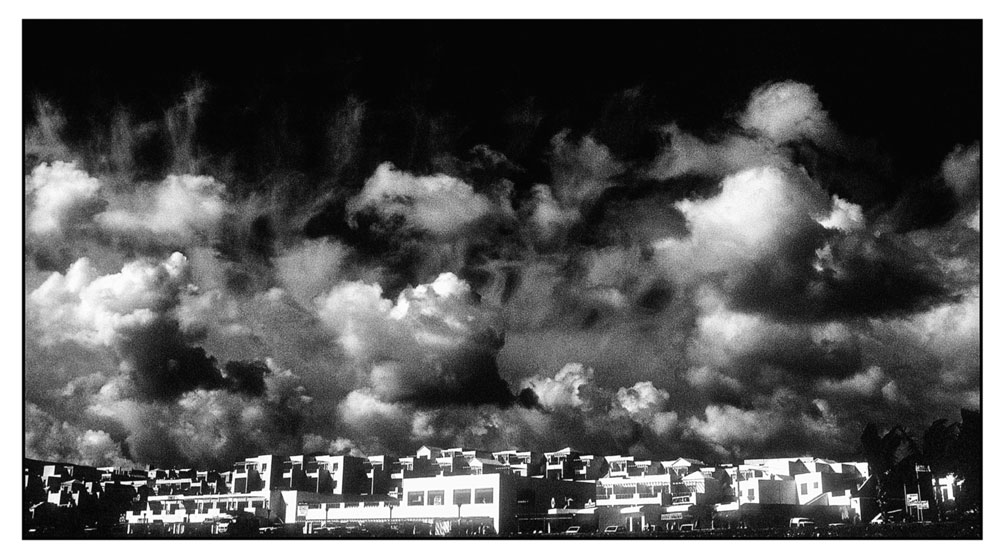 Sturmwolken über Lanzarote