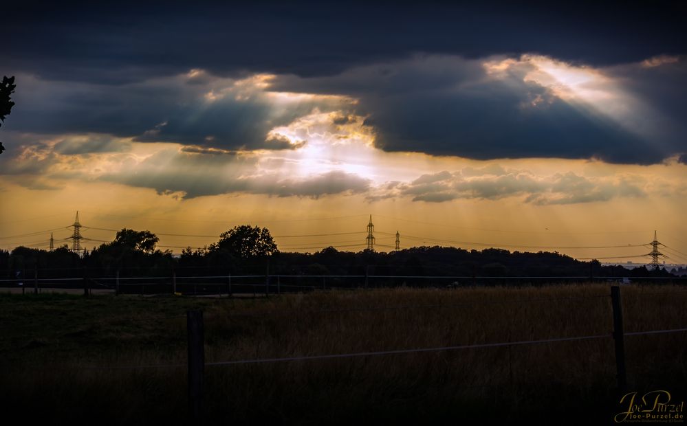 Sturmwolken über Leichlingen