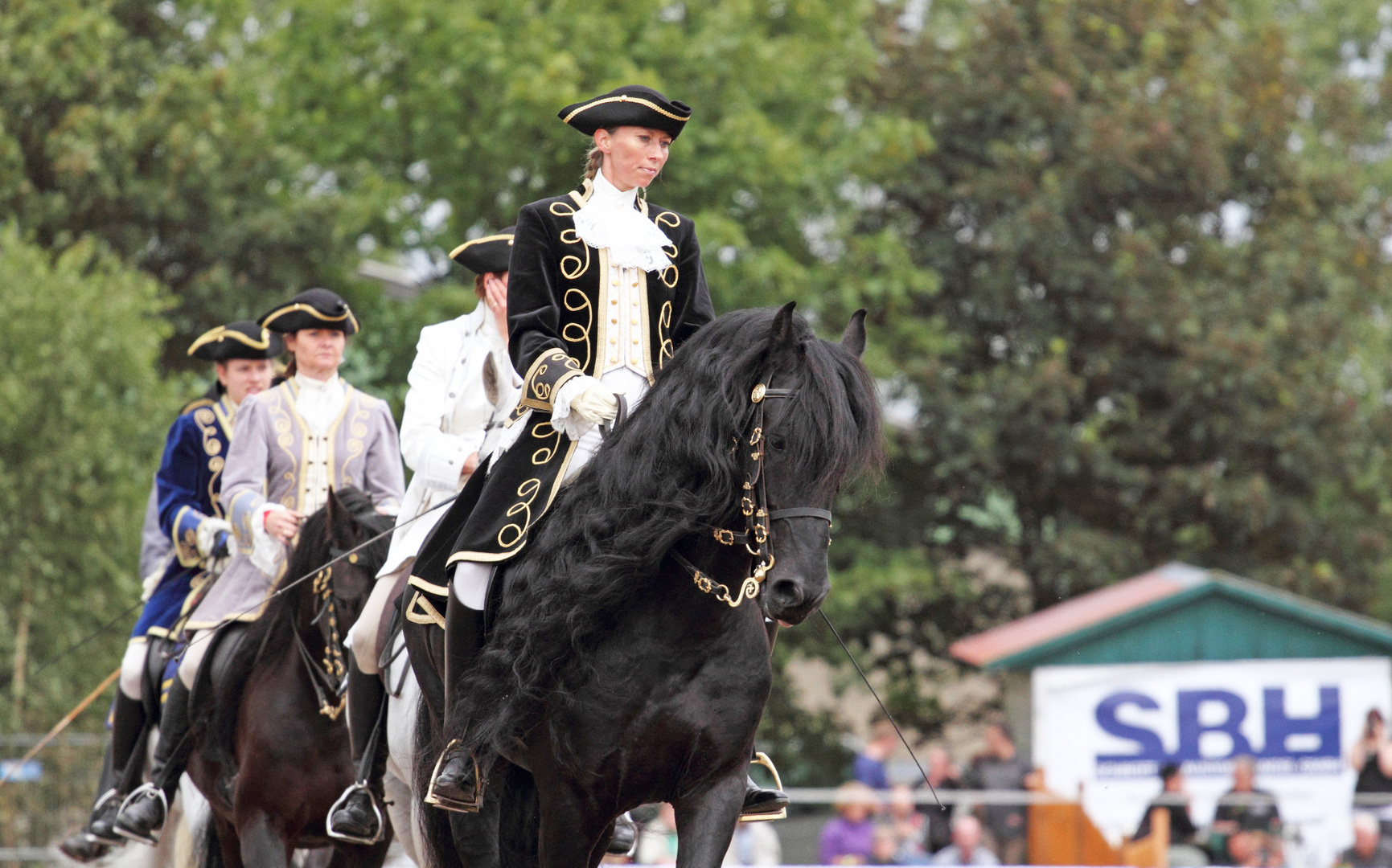 Stutenparade in Ganschow-Schauprogramm II