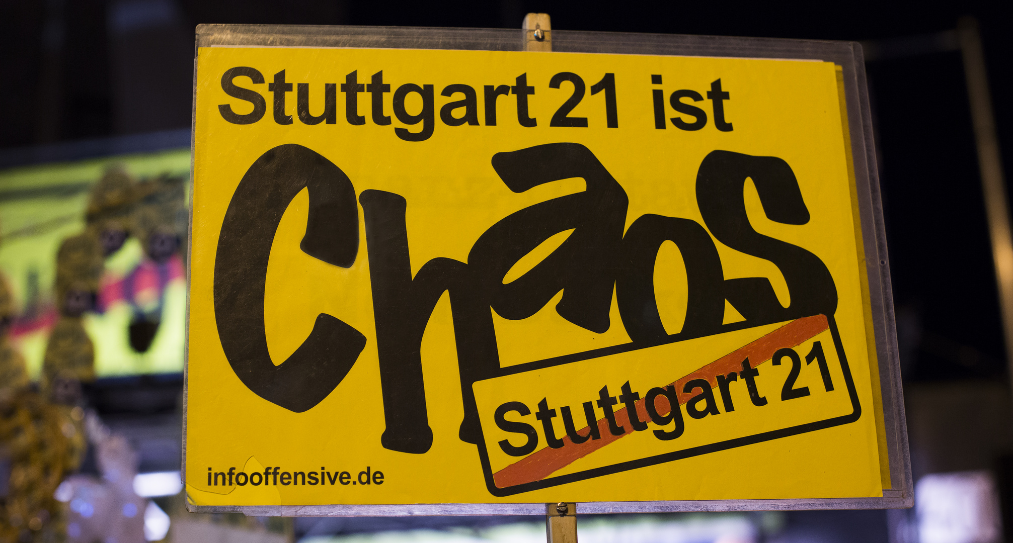 Stuttgart 21-Chaos