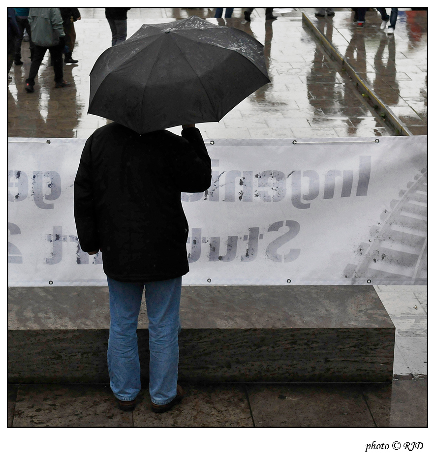 Stuttgart 21 - einer der "Schirmherren" ...