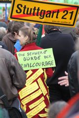 Stuttgart 30.11 K21 Grossdemo ZIVILCOURAGE