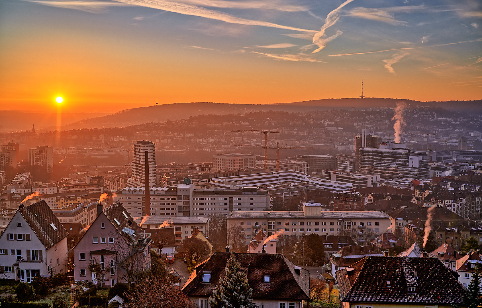 Stuttgart am Morgen