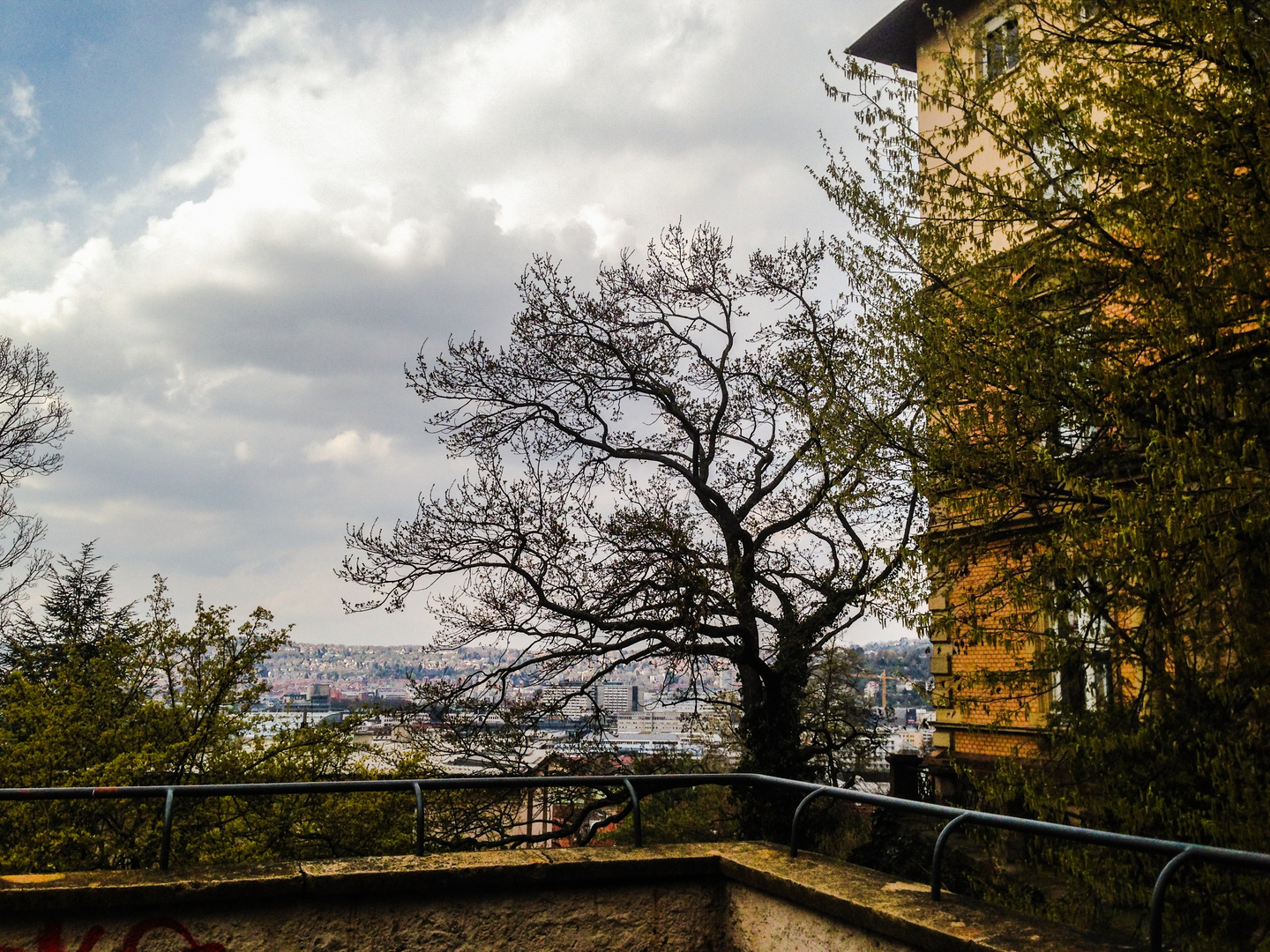 Stuttgart Ansichten am Hang