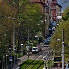 Stuttgart Ansichten , Gaisburg und immer wieder geht es bergauf und bergab in dieser Stadt