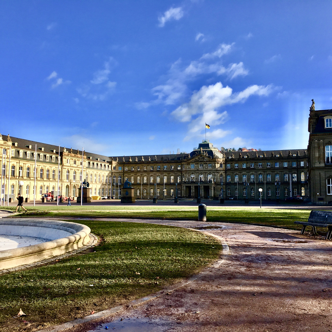 Stuttgart Ansichten im Januar 2019