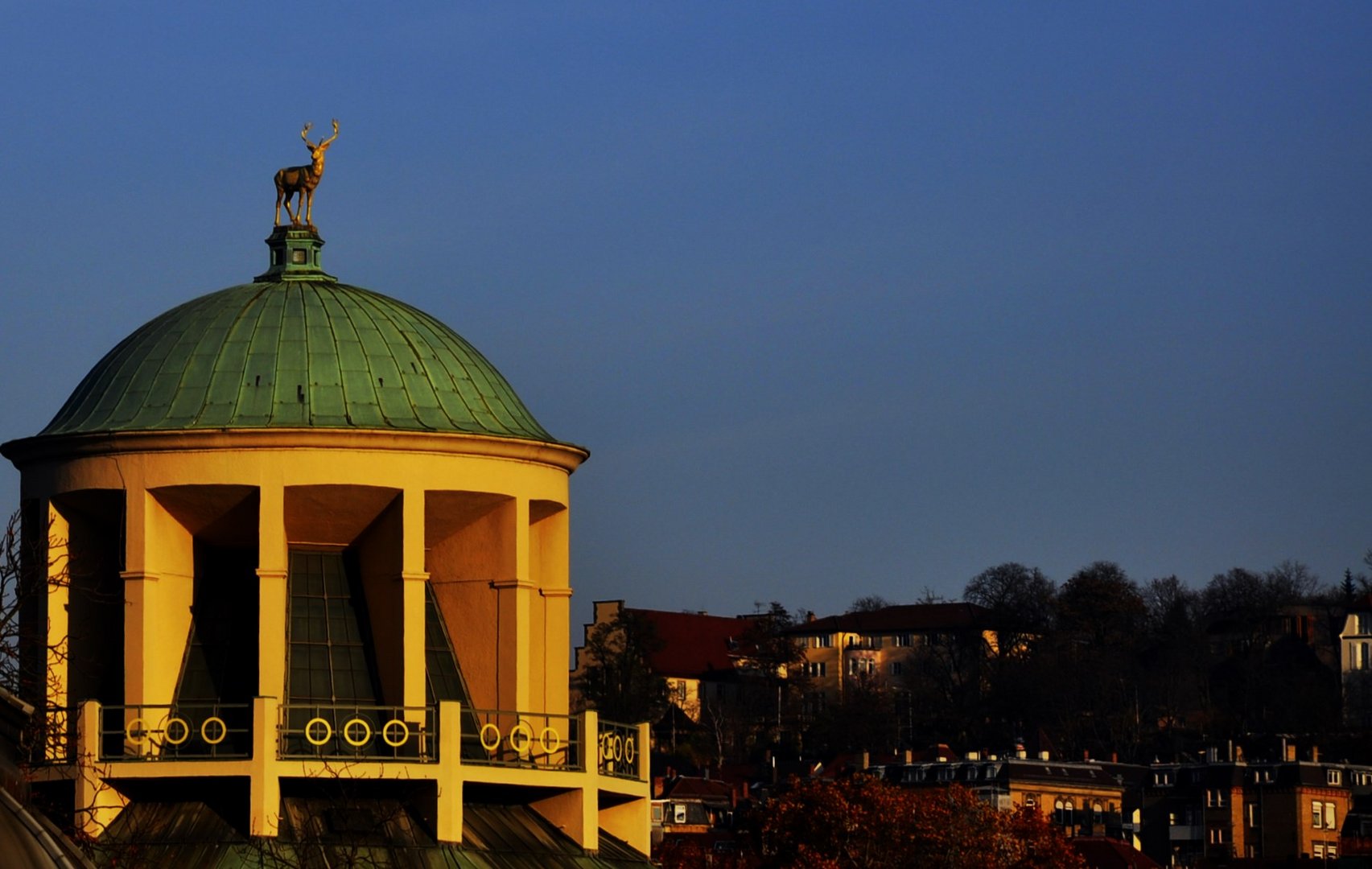 Stuttgart Ansichten im November 2