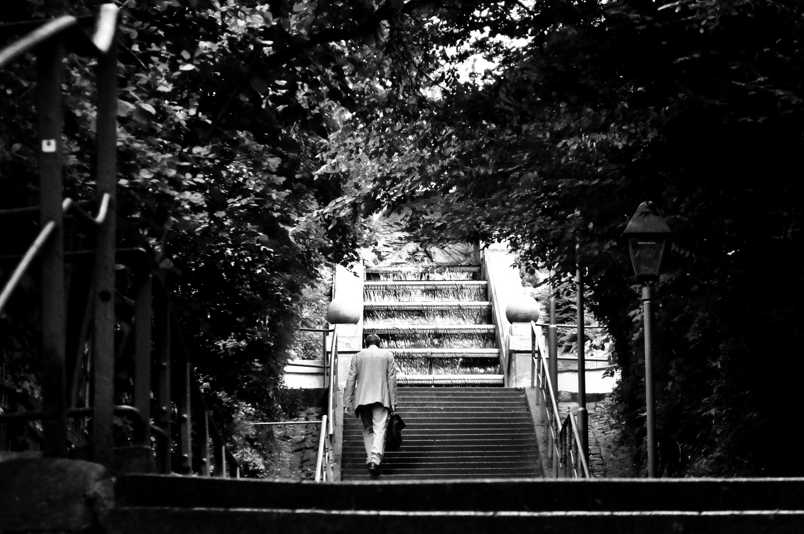 Stuttgart Ansichten Treppen sind in Stuttgart allgegenwärtig