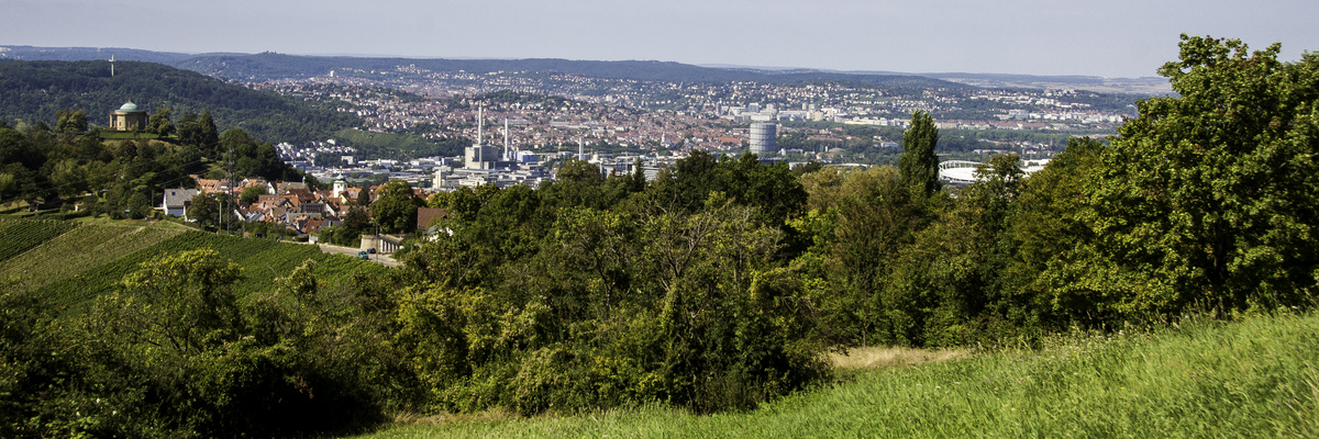 Stuttgart aus 460m Höhe