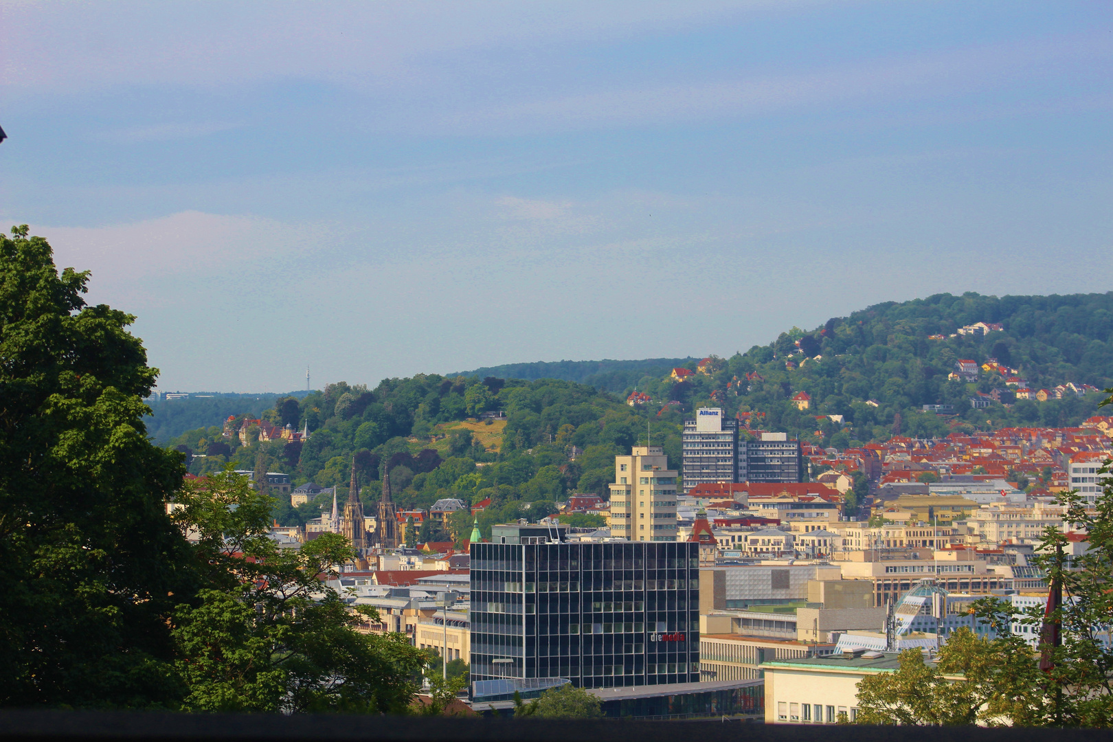 Stuttgart aus der Ferne