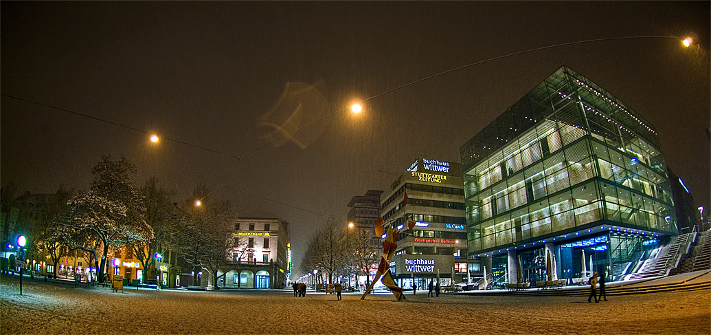 Stuttgart bei Nacht