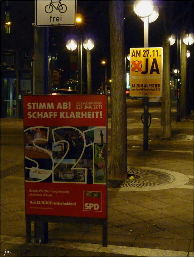 Stuttgart bei Nacht