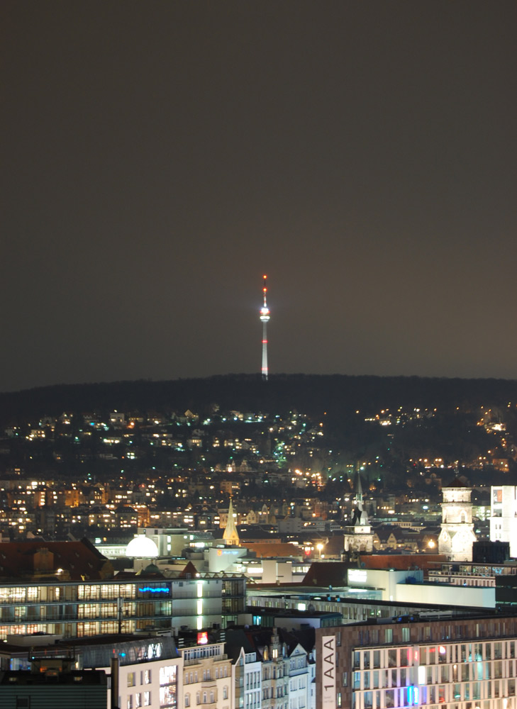 Stuttgart bei Nacht