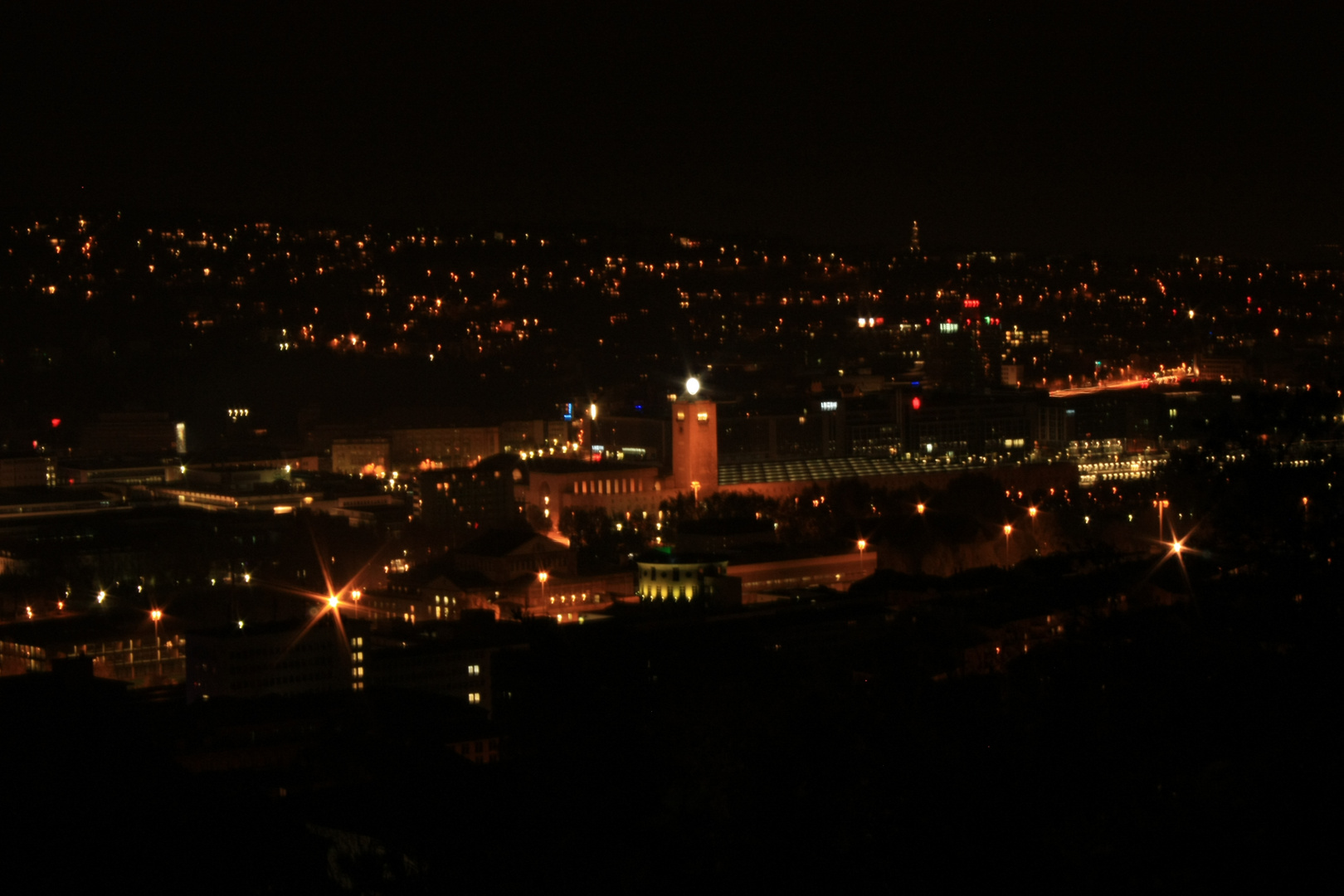 Stuttgart bei Nacht