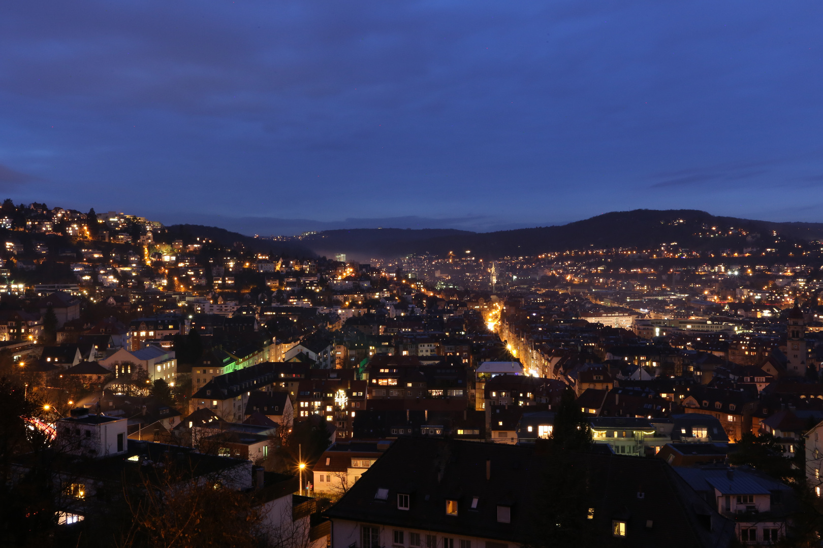 Stuttgart bei Nacht