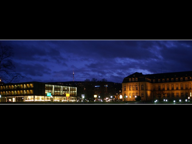 Stuttgart bei Nacht