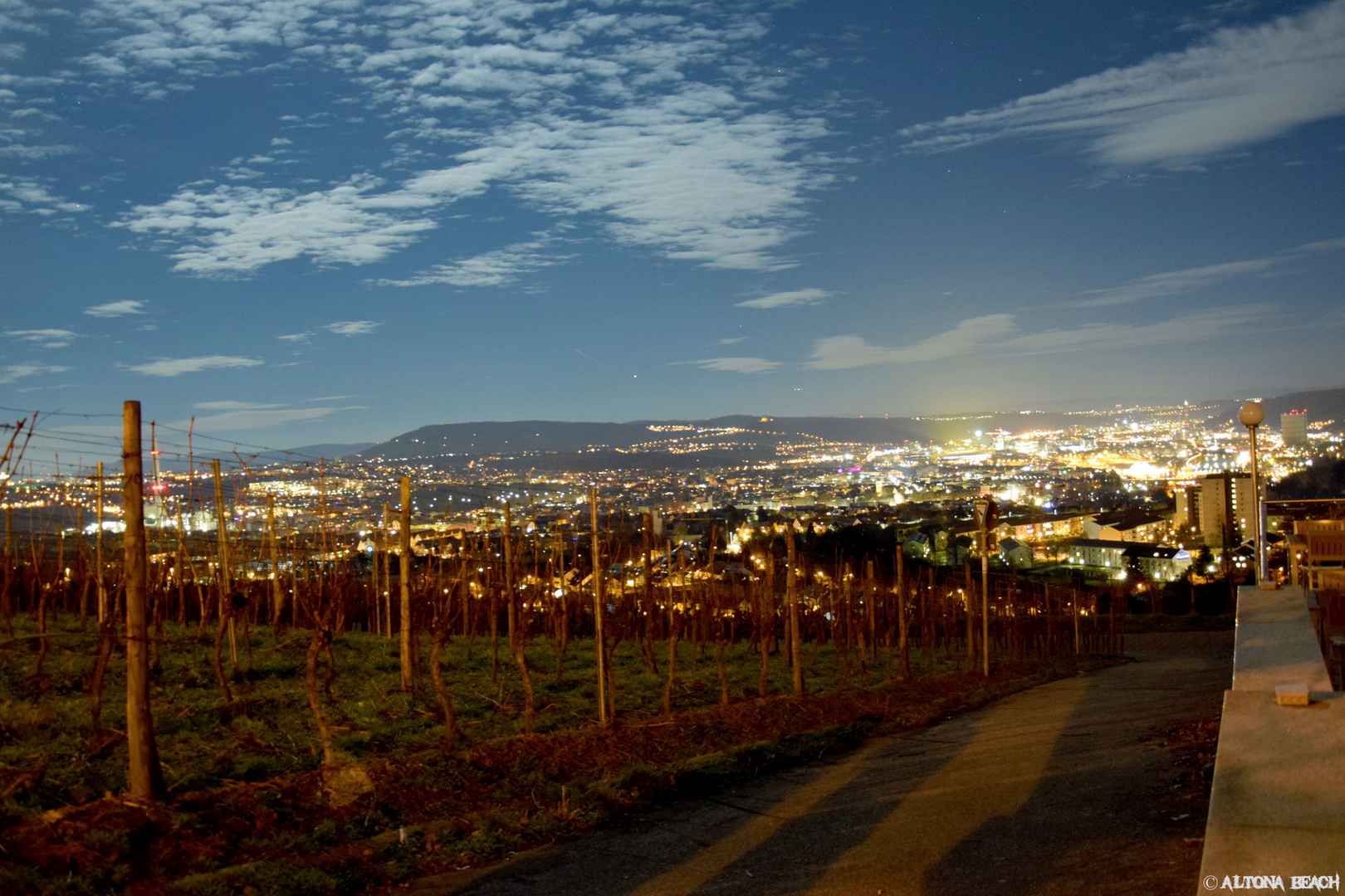 Stuttgart bei Nacht