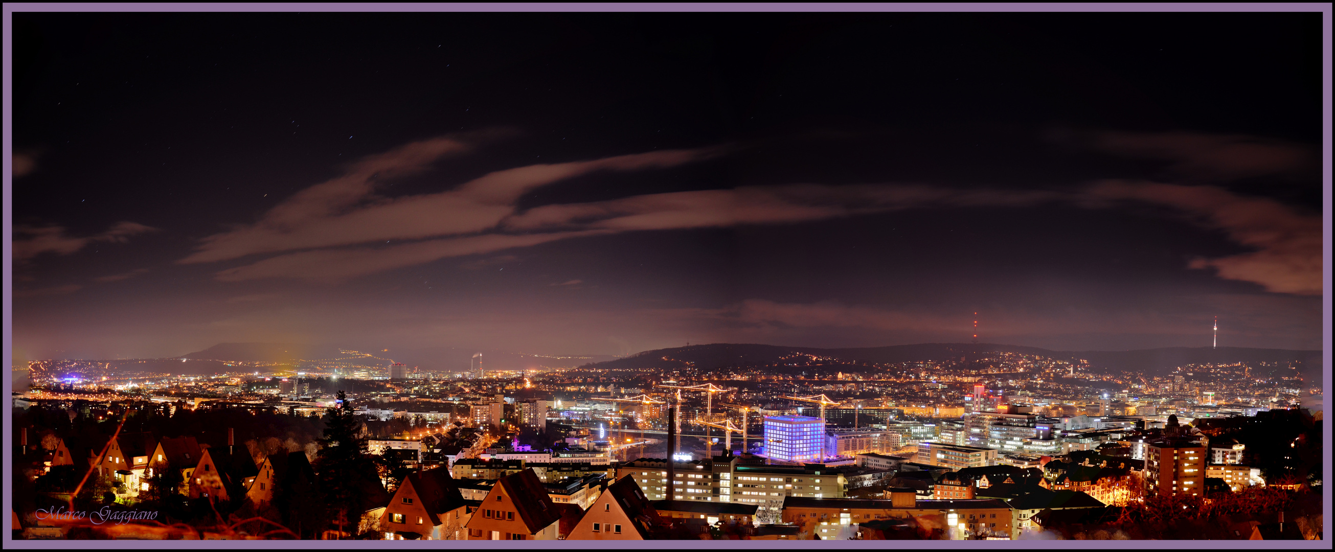 Stuttgart bei Nacht