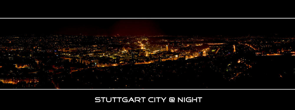 Stuttgart City @ Night