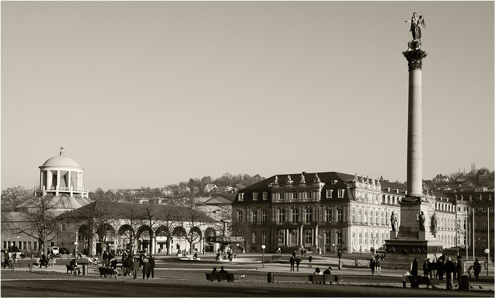 Stuttgart - Germany, Schlossplatz