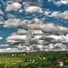 Stuttgart heute kurz vor dem Regen