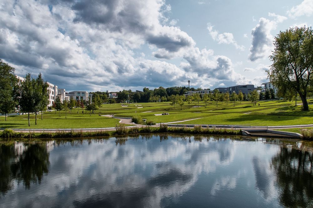 Stuttgart Höhenpark Killesberg Eingangsbereich am Kochenhof Foto & Bild deutschland, europe