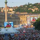 Stuttgart im Fussballfieber