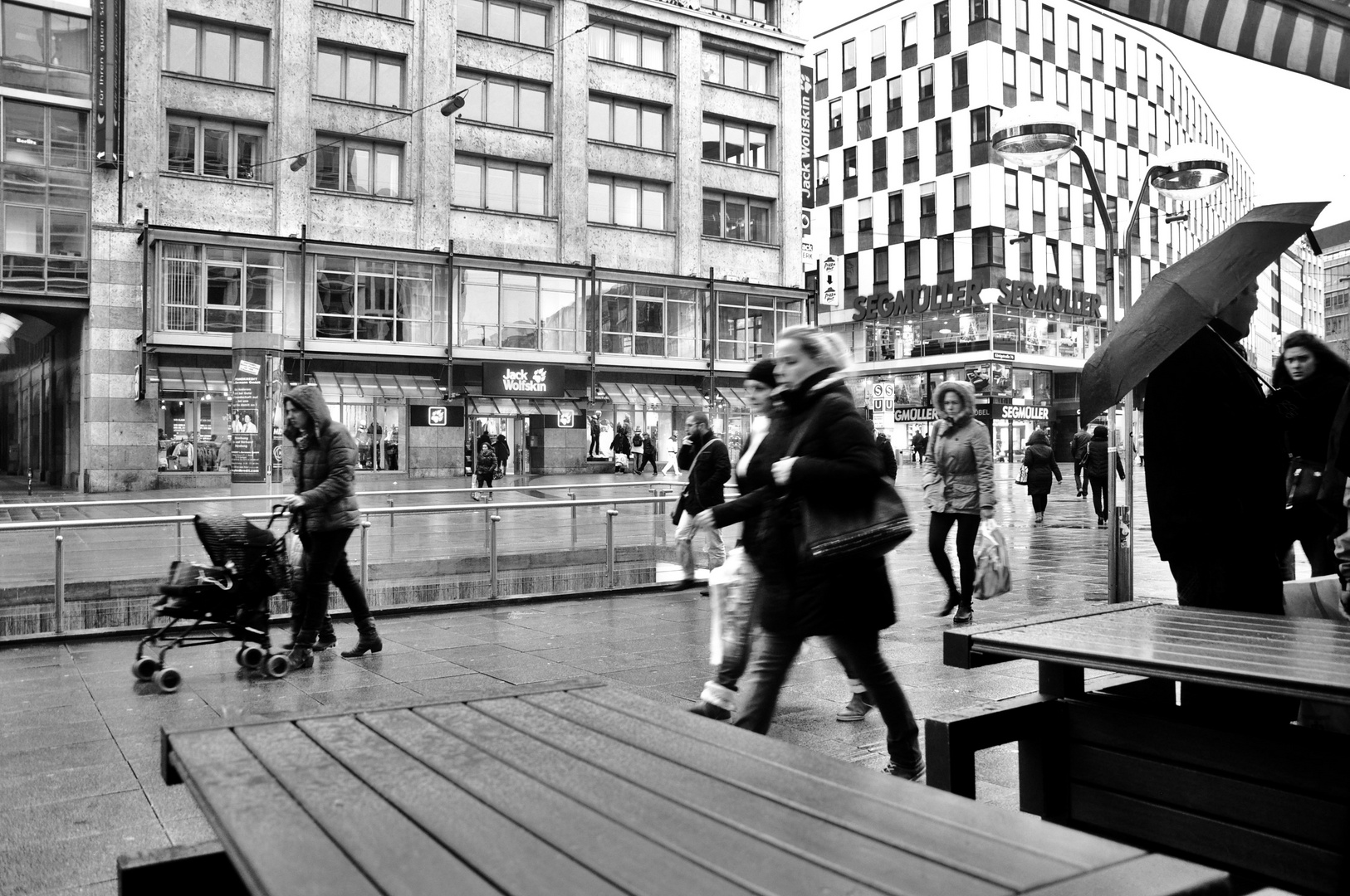 Stuttgart im Regen 2