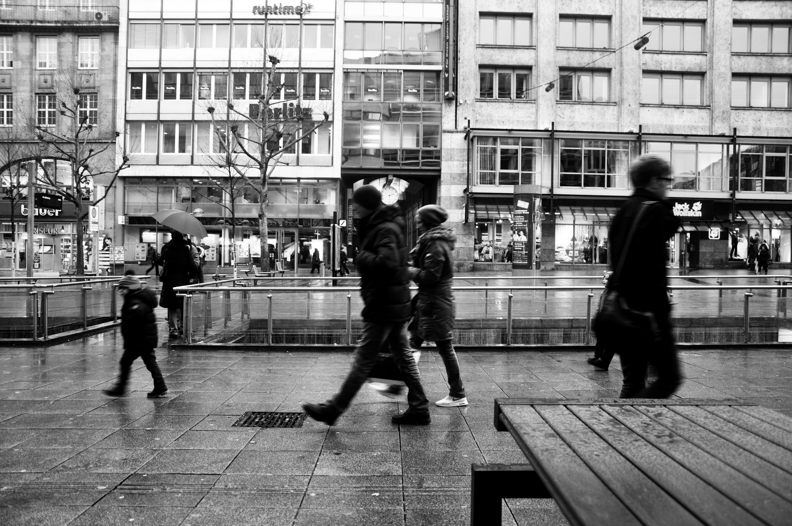 Stuttgart im Regen