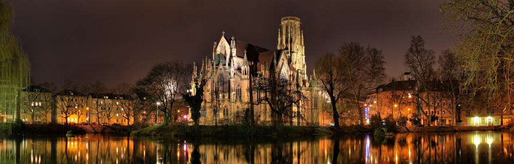 Stuttgart - Johanneskirche am Feuersee