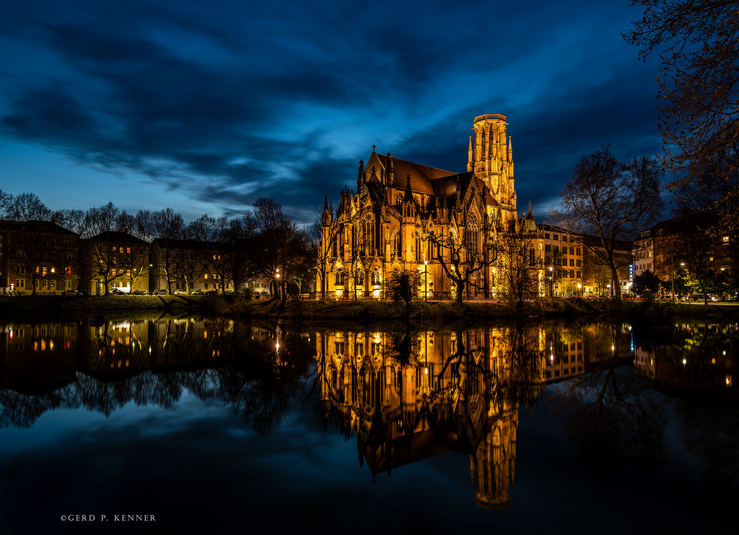 Stuttgart -- Johanneskirche am Feuersee