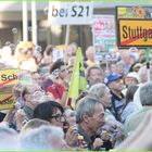 Stuttgart K21 - Bürger auf dem Marktplatz ...Seifenblasen und 3 aktuelle FRAGEN+AWs Jan2012