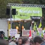 Stuttgart K21  Plakat: Wir sind das WUNDER ? 17.10.11 +TEXT zum 27.11