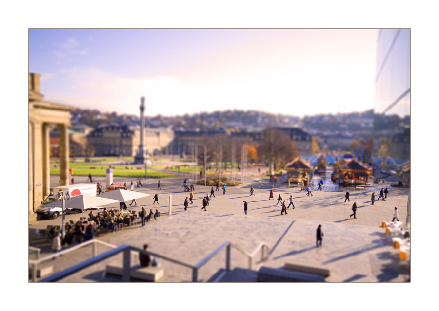 Stuttgart Königstraße Miniatur