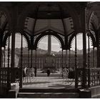 Stuttgart Königstrasse - Unterwegs am Schlossplatz-Pavillon