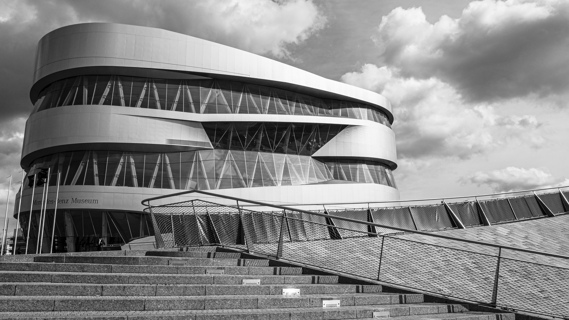 Stuttgart. Mercedes-Benz-Museum.