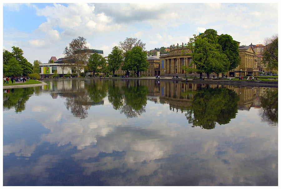 Stuttgart, oberer Schlossgarten, oder...